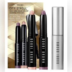 BOBBI BROWN • 3-Pc Mini Long-Wear Cream Shadow Stick + Mascara Set Set